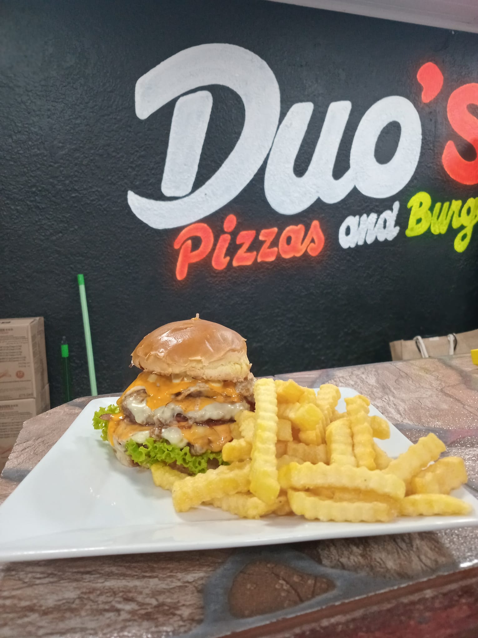 Hamburguesa Duo's Triple